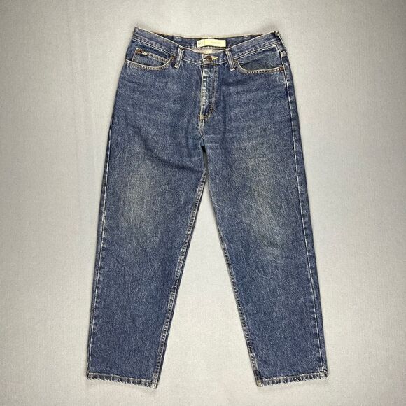Lee Jeans Mens 34x29 Relaxed Fit Straight Leg Stone Wash Cotton Denim - Picture 1 of 9